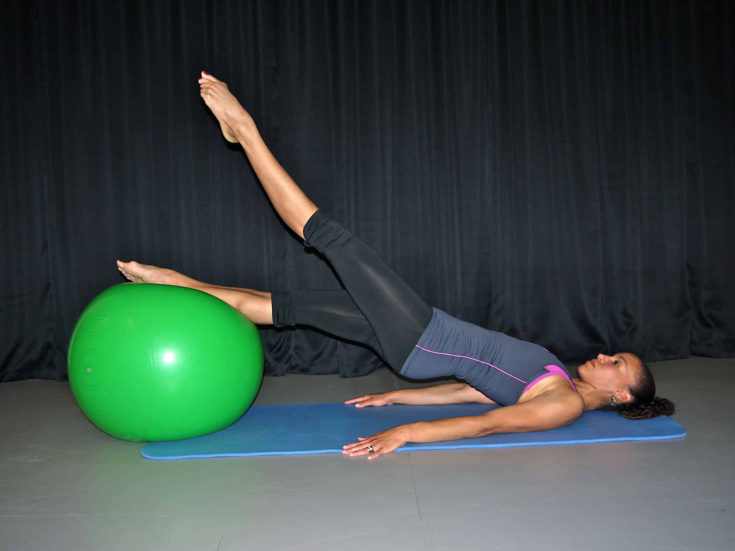 Pilates in edinburgh ball work